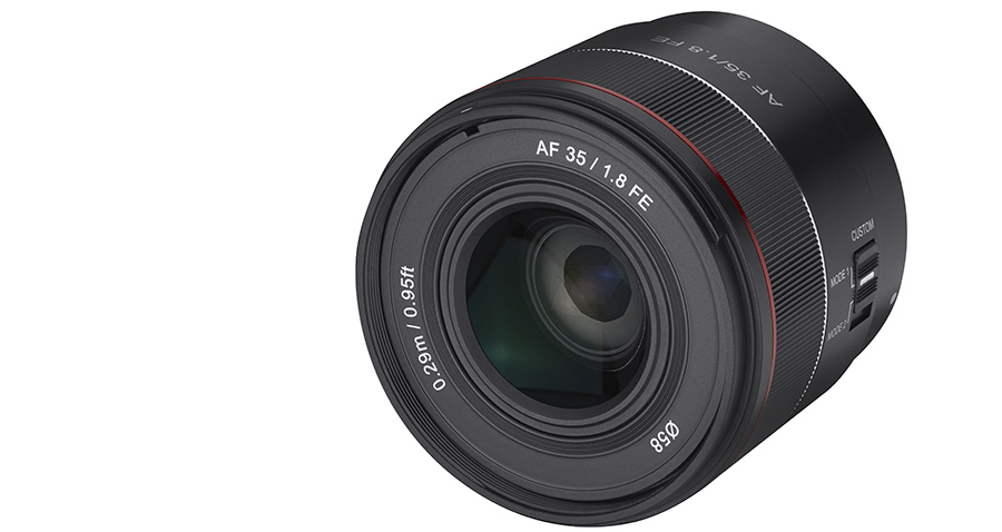 Samyang agranda su serie “TINY” con el nuevo AF 35mm F1.8 FE